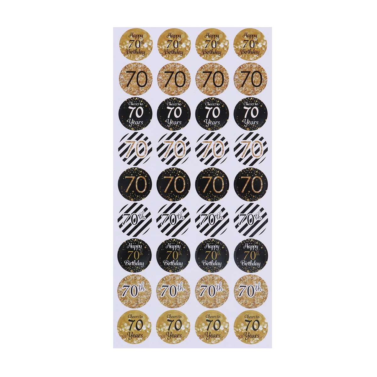 

432 Pcs Wax Seal Stickers Wedding Birthday Party Happy Decal Round Sealing Circle