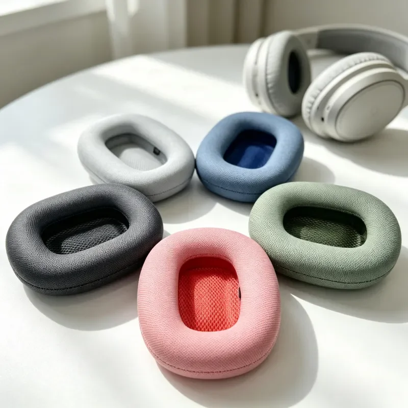 Mesh Replacement Ear Pads Magnetic Ear Cushions for Apple AirPods Max Headphones Soft Earmuff Pillow