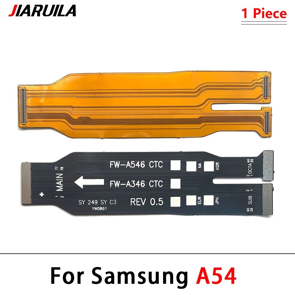 NEW For Samsung A73 A52 A32 A22 A42 A33 5G A24 A32 A22 4G A52S A53 Main Board Motherboard Flex Cable Repair Parts