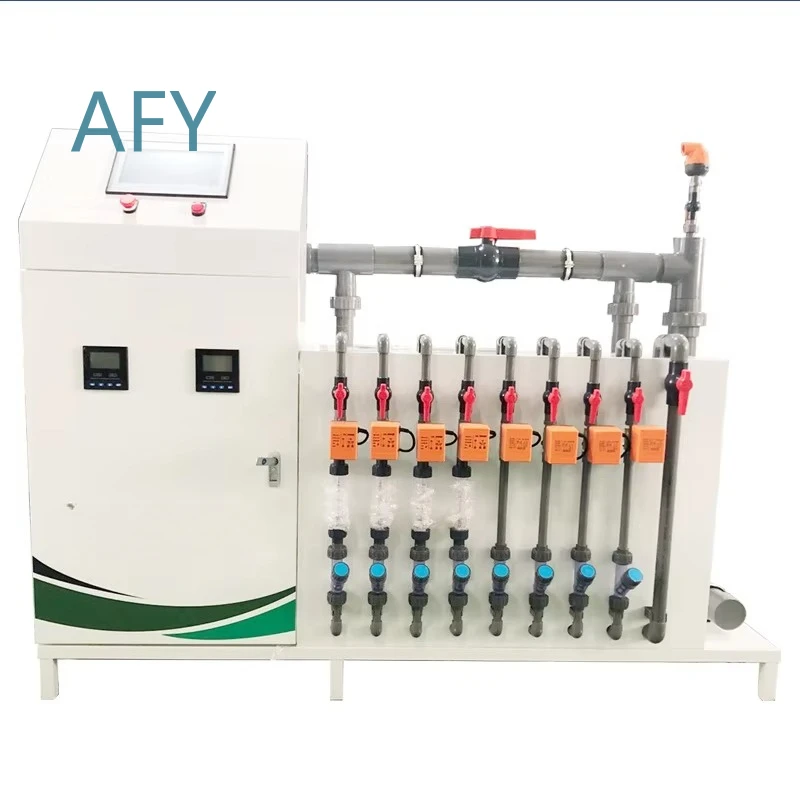 Timed Water Fertilizer Machine for Agricultural Irrigation and Fertigation IoT Smart Farming System for Precision Agriculture