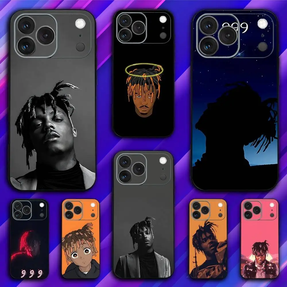 

J-Juice 999 W-WRLD Phone Case For iPhone 17,16,15,14,13,12,11,Pro,Max,Plus,X,XS,SE4,E,Mini,Soft Black Case
