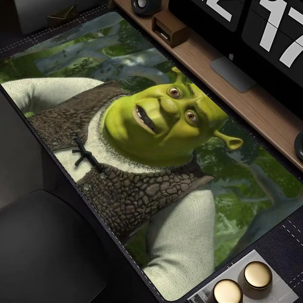 Shrek Mouse Pad Mouse Pad XXL Gaming Accessories Office Gamer Keyboard Desk Mat Non-Slip Laptop Large Mousepad