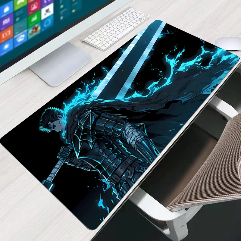 Popular Mouse Pad PC Computer Gaming Accessories Cool Anime Desk Mat B-BERSERK Large Mousepads Gamer Keyboard Pad For Best Gift