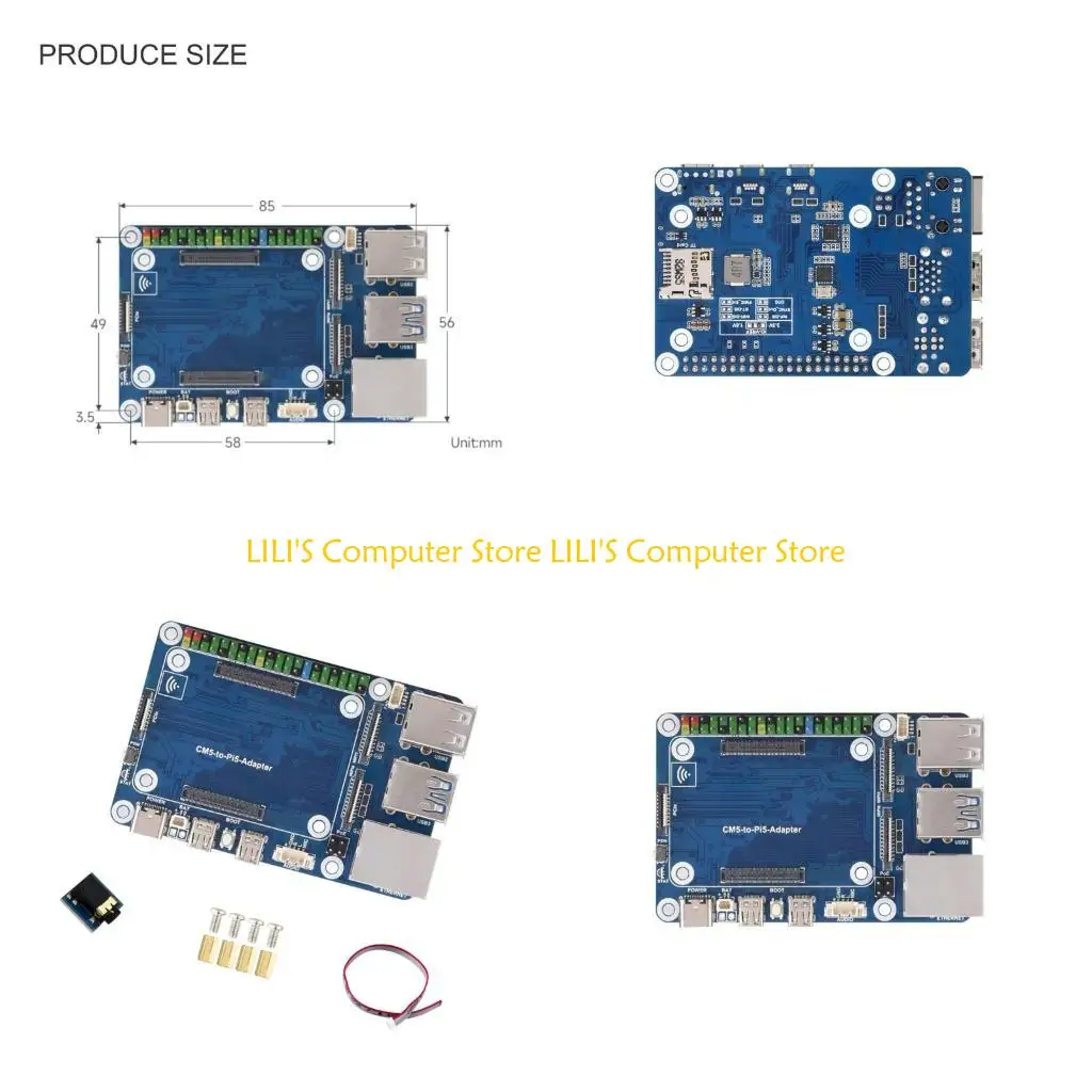

A52B Multifunctional Expansion Module Fast Speed Data Transfer Sound Application