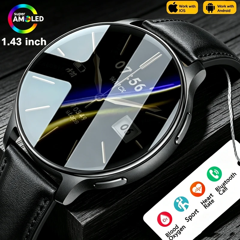

New Ultra-Thin 450mAh SmartWatch Women 1.32-inch HD Large Screen Multiple Sports Modes LED Flashlight Women's Health Smart Watch