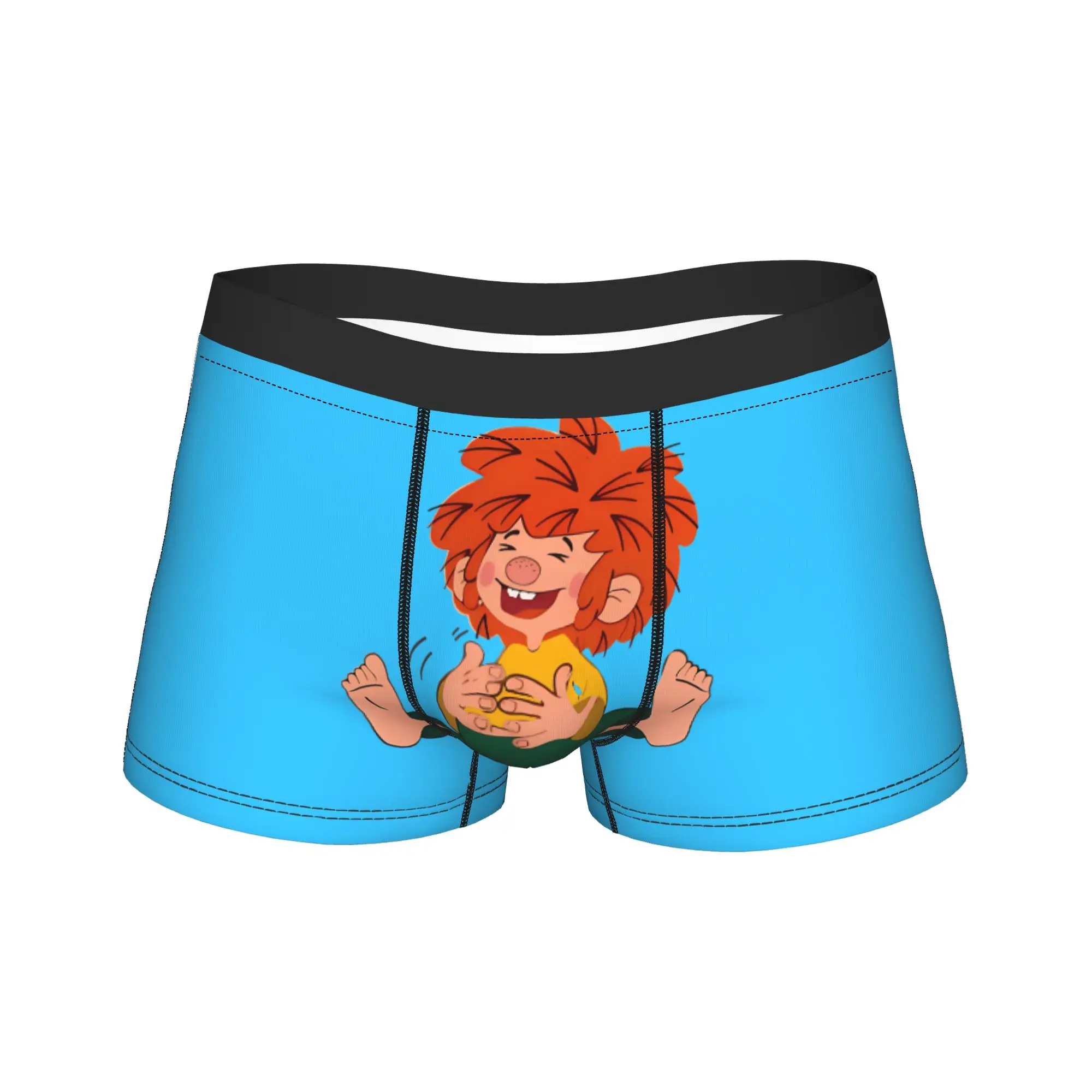 

P-Pumuckls Boxer Brief Underwear High Quality Man Comfortable Boxer Shorts Pattern Plus Size Panties