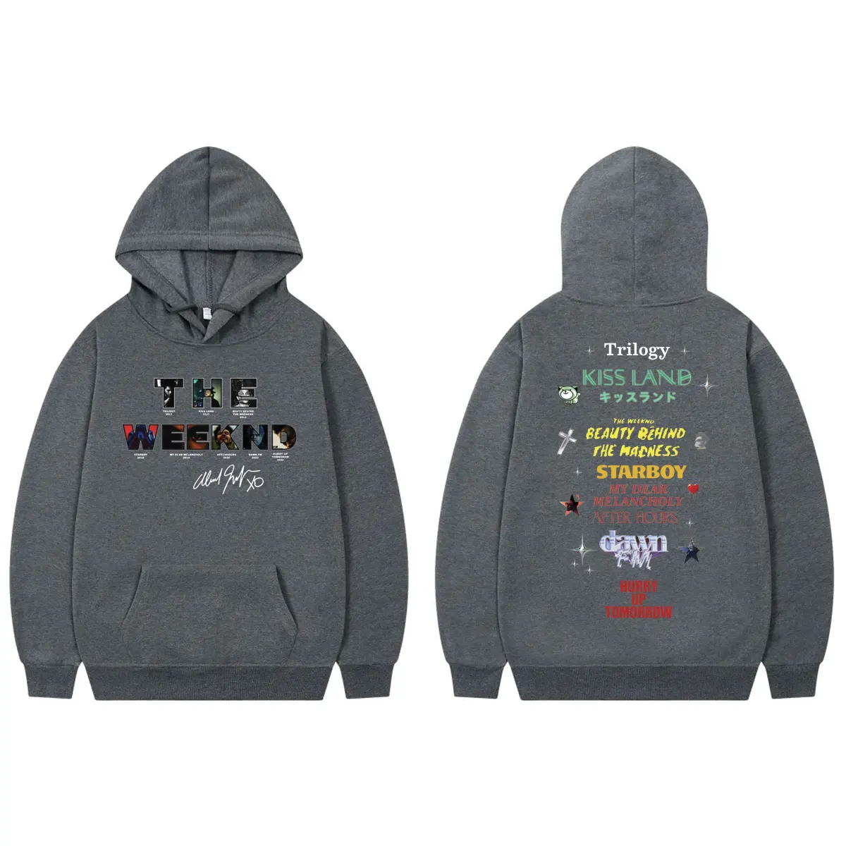 The Weeknd Hurry Up Tomorrow Album Merch Hoodie Men Women Hip Hop Fashion Hooded Sweatshirts Harajuku Y2k Oversized Pullovers