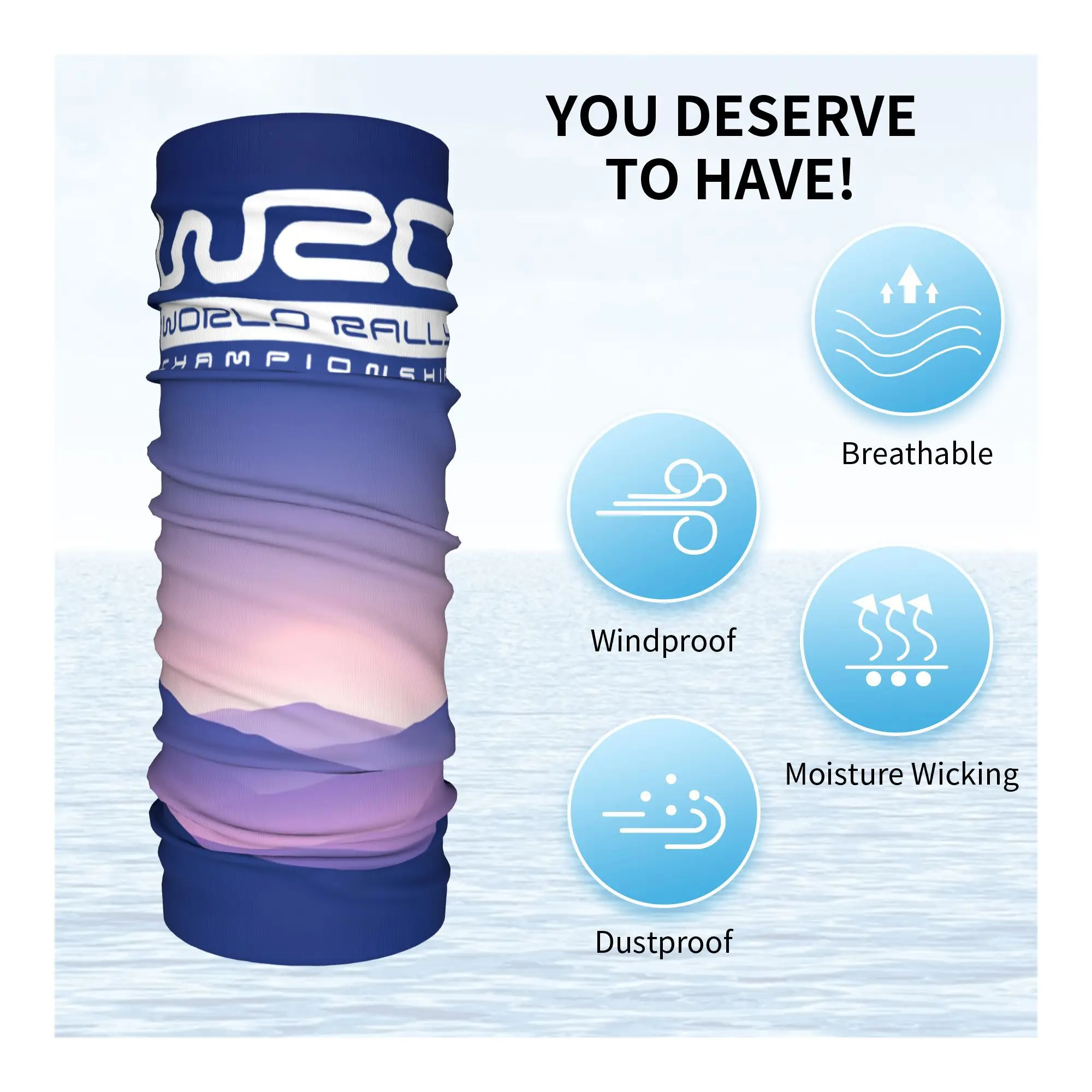 カスタムオートバイクロスレーシングロゴネックゲイター男性女性 UV 保護冬バンダナスカーフハイキング用