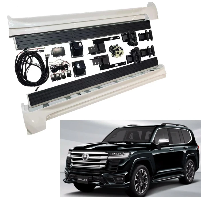 Retractable running board offroad 4x4 car ELECTRIC SIDE STEPS RUNNING BOARDS for Land Cruiser 300