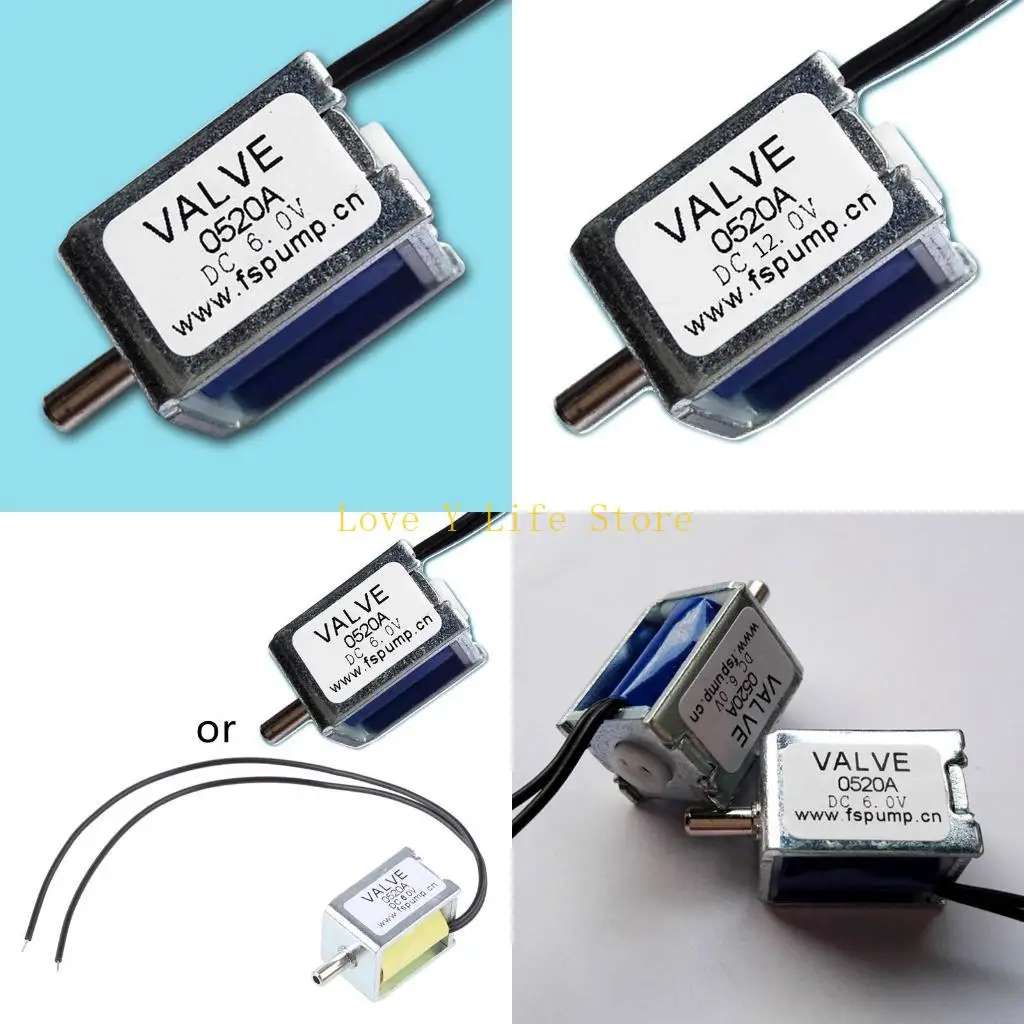 

L74C для 6V/12V Миниатюрный электромагнитный соленоид для клапана Легко в использовании уплотнения