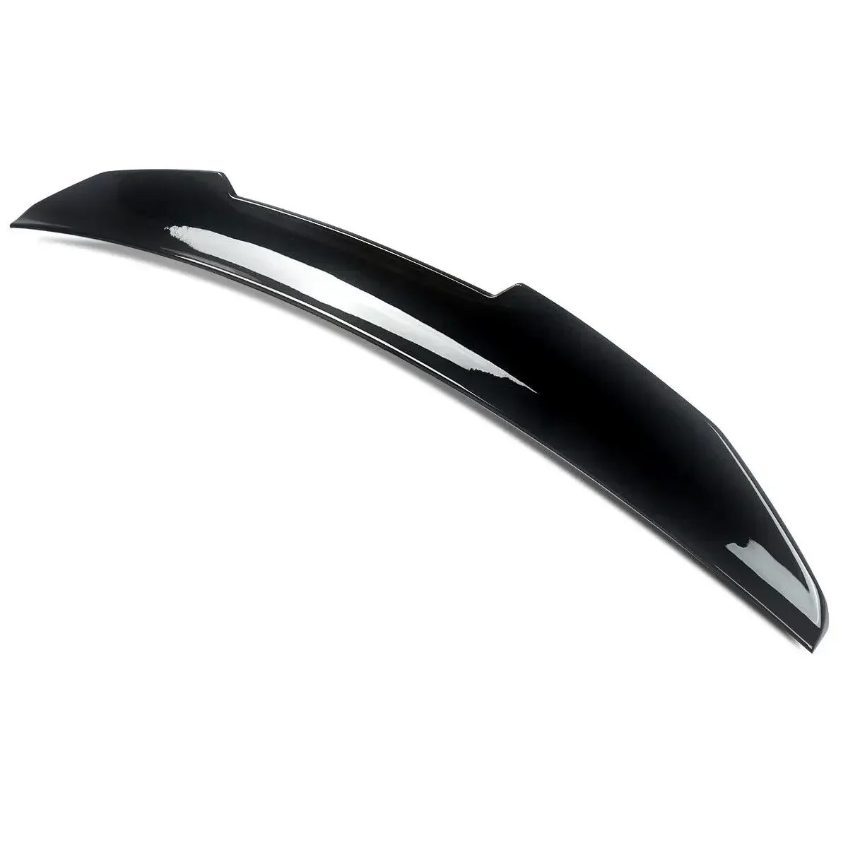 For BMW 5-Series E60 PSM Style 528i 535i 2004-2010 Car Rear Trunk Duckbill Spoiler Splitter Tail Wing Auto Parts Gloss Black