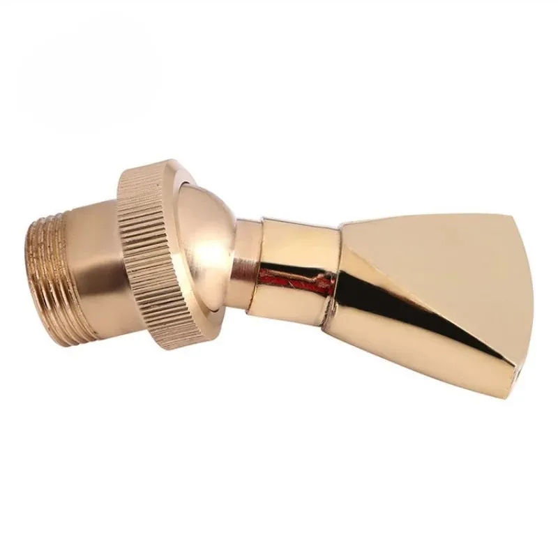 1/2 Inch DN15 and 3/4 Inch DN20 Adjustable Brass Water Fountain Fan Nozzle Spray Sprinkler Head for Garden Landscape Fountain