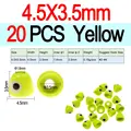 4.5X3.5mm 20 Yellow