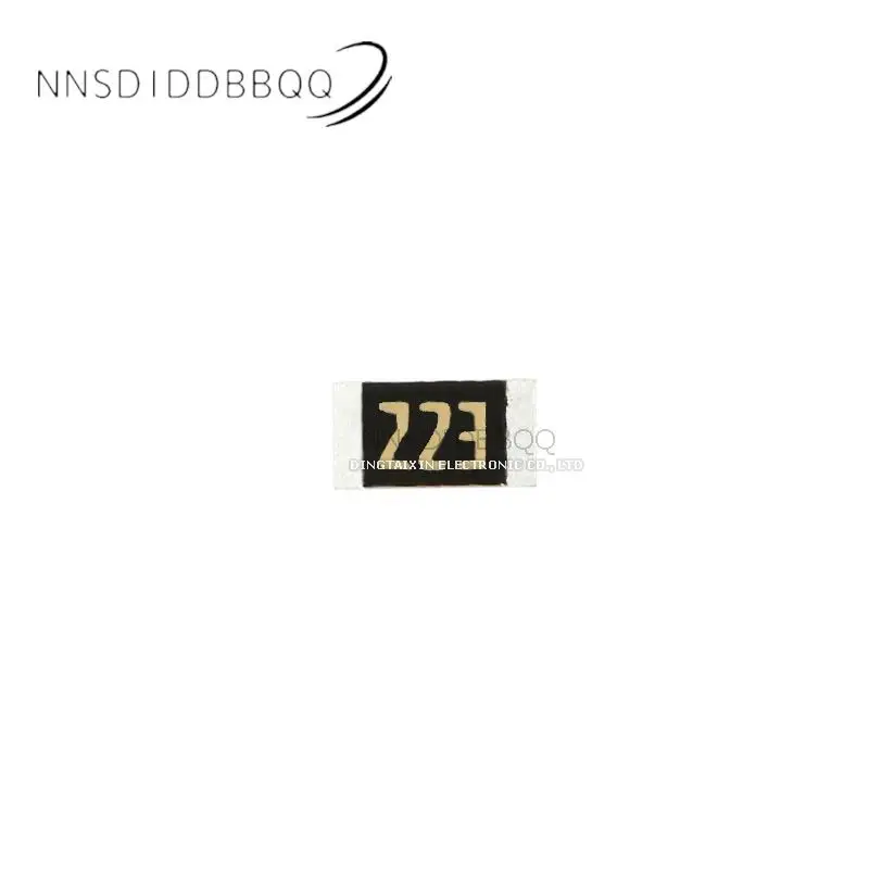 50 pz 0603 resistore a Chip 22KΩ(2202) ± 0.5% resistore SMD componenti elettronici