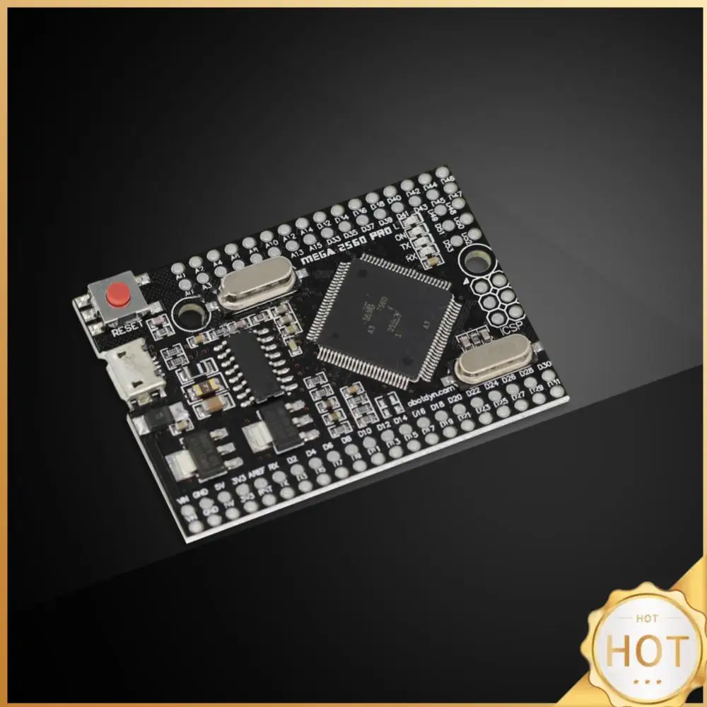 

Mega2560 Pro DIY Electronics Project Board 5V 16 MHz With Male Pinheaders Embed CH340G ATmega2560-16AU for Arduino