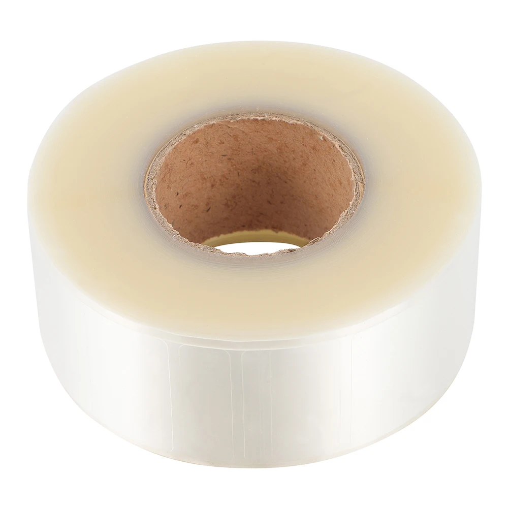 

1 Roll Pvc Clear Waterproof Label Protectors Self Adhesive Scratch Resistant Barcode Label Protector For Library Classroom Use
