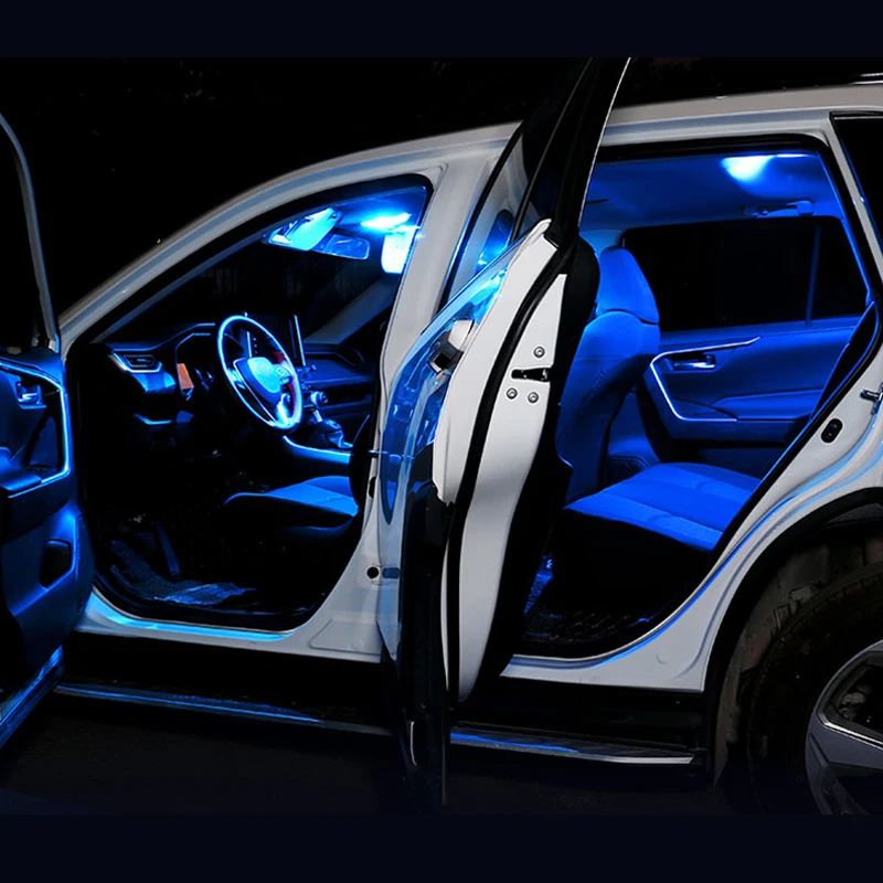 For BMW X5 E53 2000 2001 2002 2003 2004 2005 2006 11PCS LED Car Dome Reading Lights Vanity Mirror Glove Box Lamps Trunk Bulbs