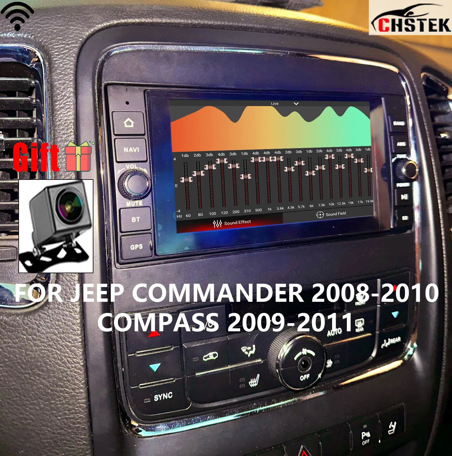 

Android Car Player For Jeep Wrangler Grand Cherokee Commander Compass Dodge Ram Handsfree Swap Touchscreens Upgrade Replace DSP