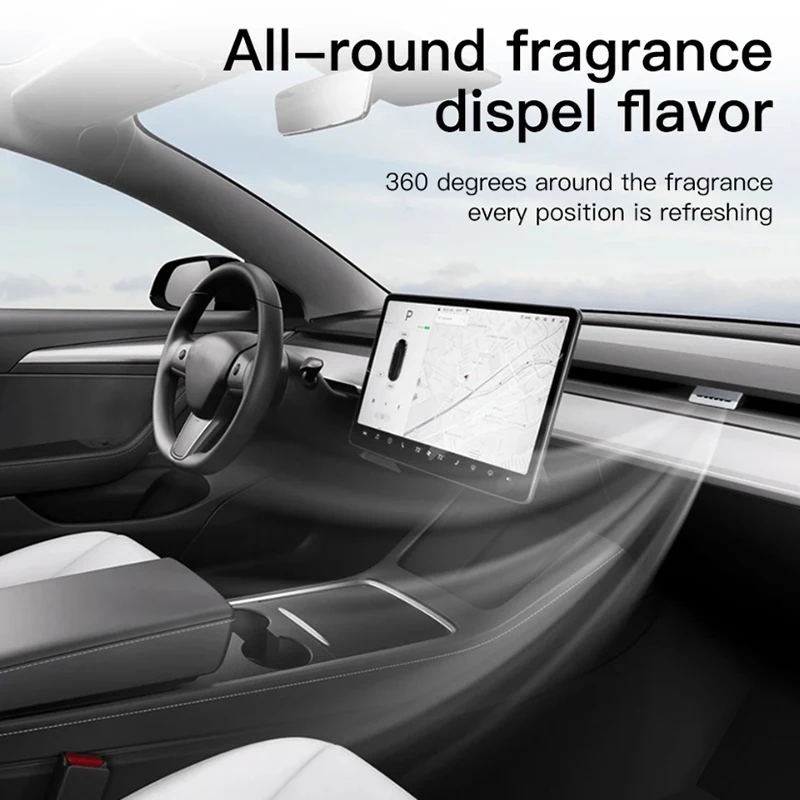 For Tesla Model 3 Model Y Air Freshener for 2022 Car Interior Decoration Air Vent Perfume Diffuser Fragrance Model Y Accessories