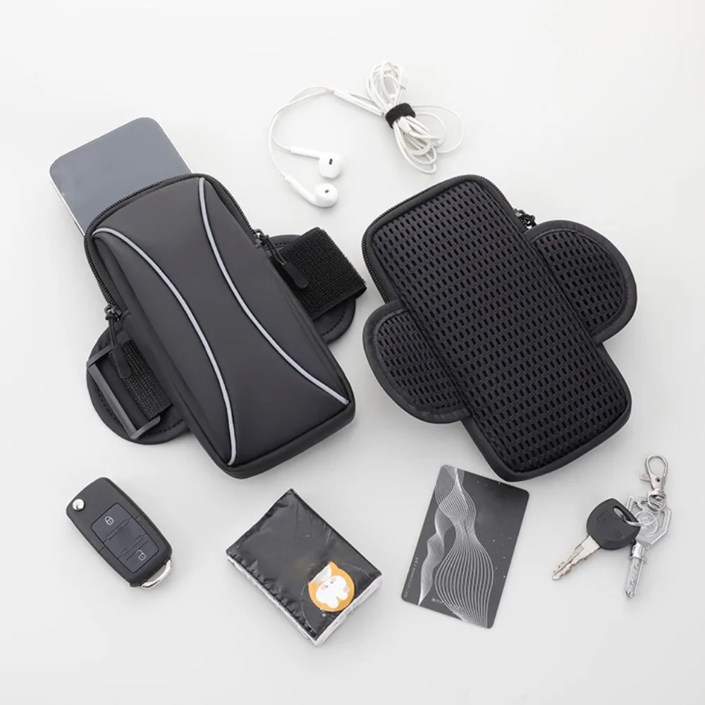

Shoulder Belt Running Phone Arm Bag Large Capacity Waterproof Running Phone Shoulder Bag Lightweight Vertical Sports Phone Bag