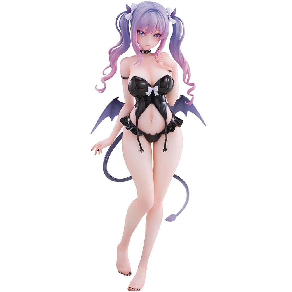 28cm Little Succubus Momoko Anime Original Painting Figures PVC Action Figure Momoroser Girls Figurine Collection Model Ornament