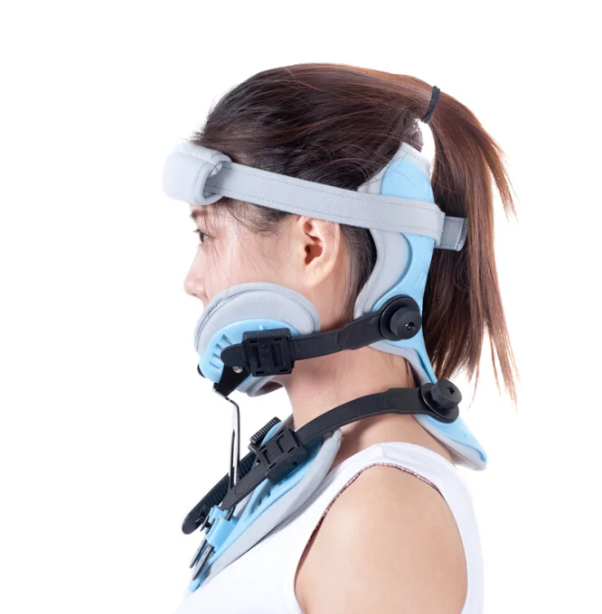 

WDF Artificial Limb Neck Adjustable Soft Neck Support Collar Orthotic Brace Cervical Collar