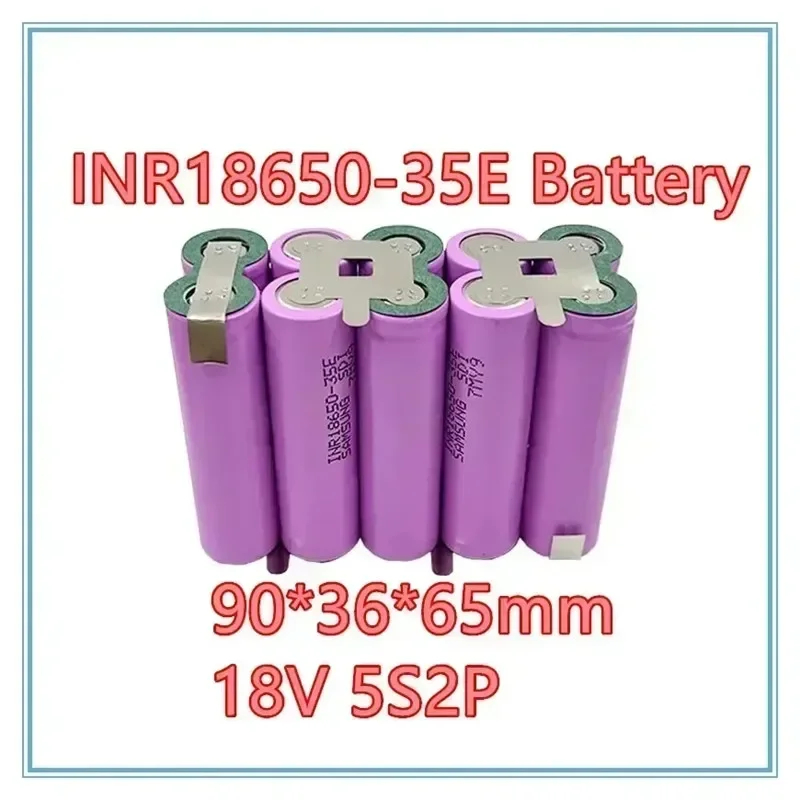 3 s1p 3 s2p 4 s2p 4s1p 5s1p 5 s2p 6 s1p 8,4v 3,7V 10,8 V 16,8V 18v 35e Akku 3500mAh Akku für 18V Schrauben dreher Batterie