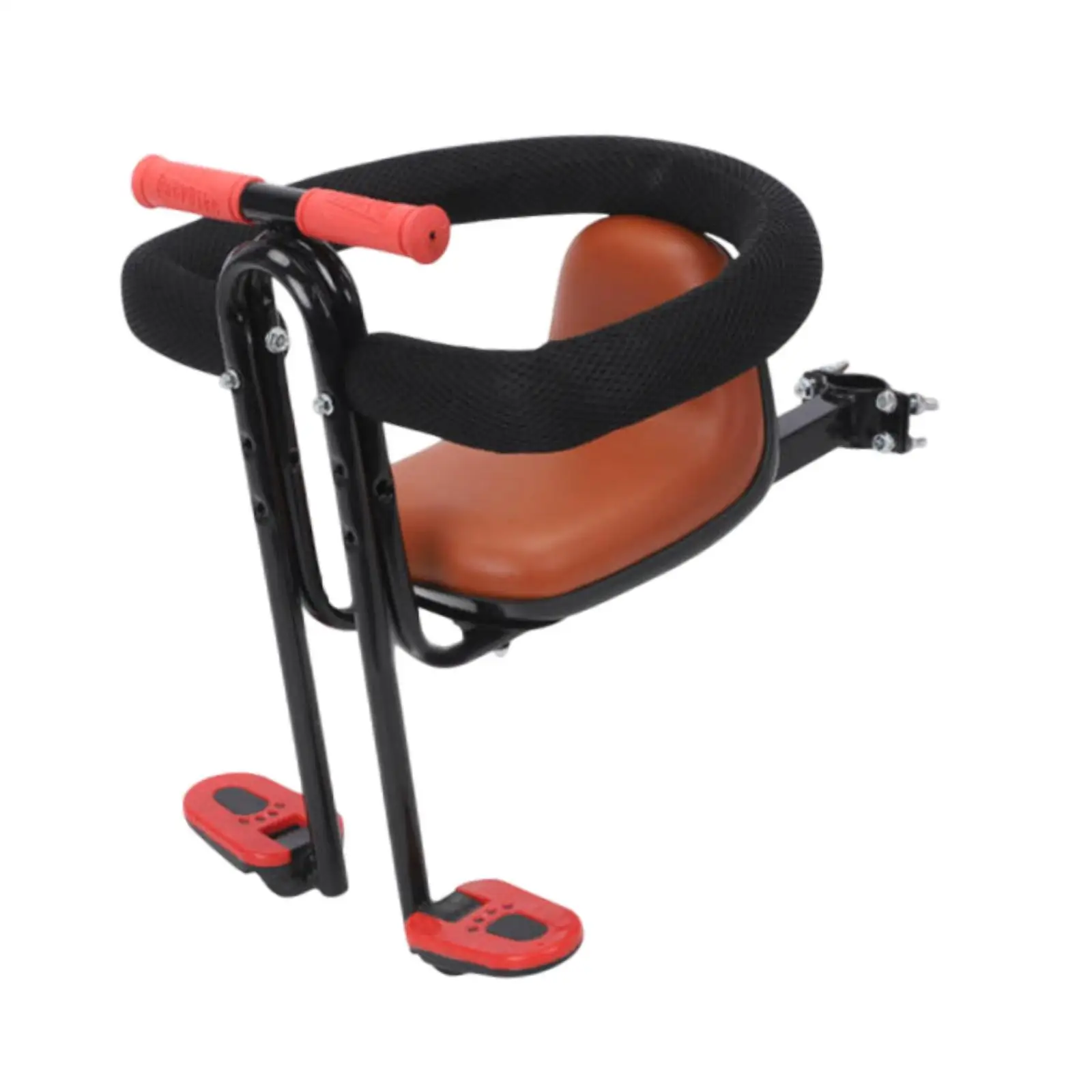 

Детское велосипедное сиденье с полной защитной перегородкой, безопасное, с мягкой подушкой, регулируемое, для дорожных велосипедов, аксессуары для велосипедов