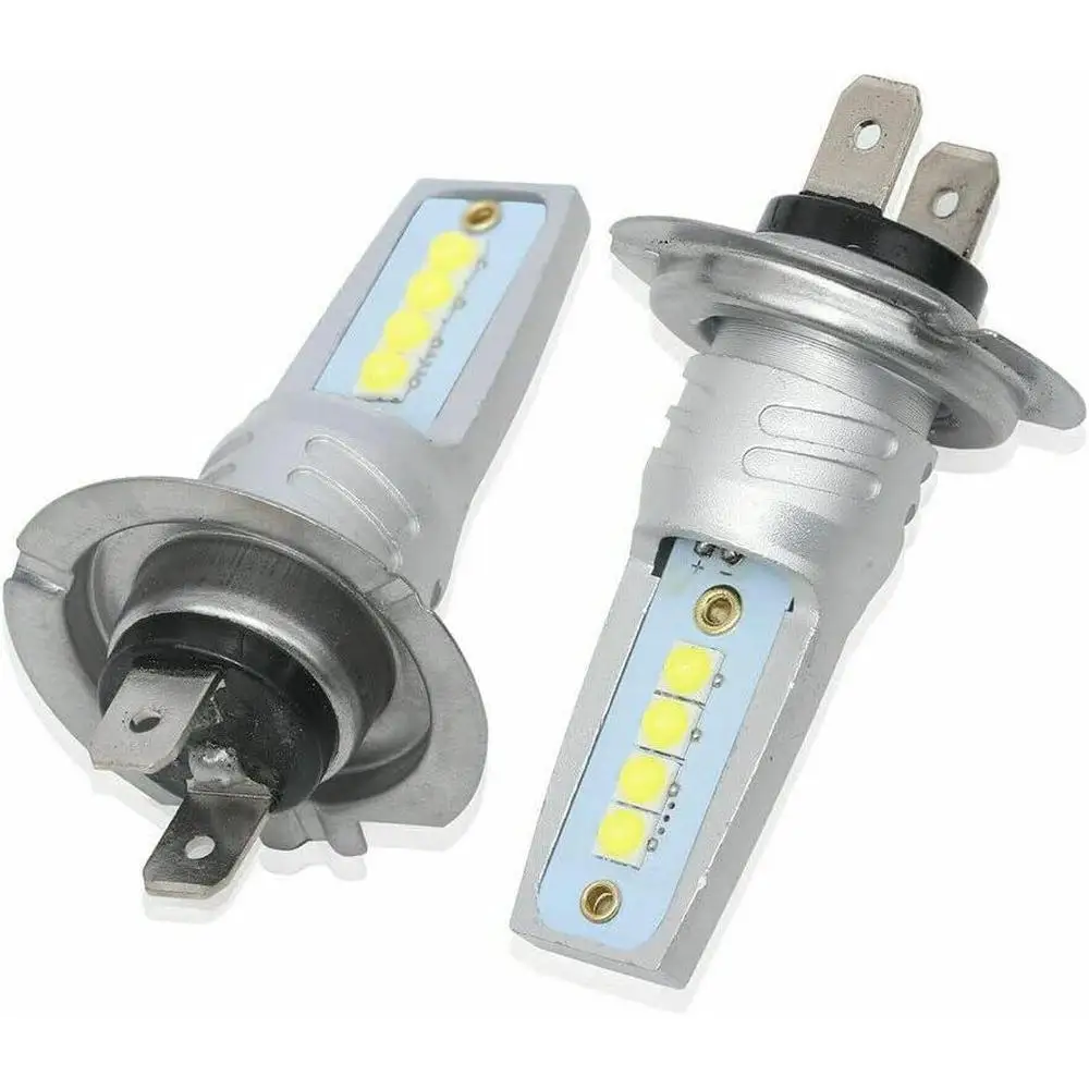 

Fit for vehicles using H7 bulbs. Pair of 160W H7 LED Car Fog Lights Bulbs
