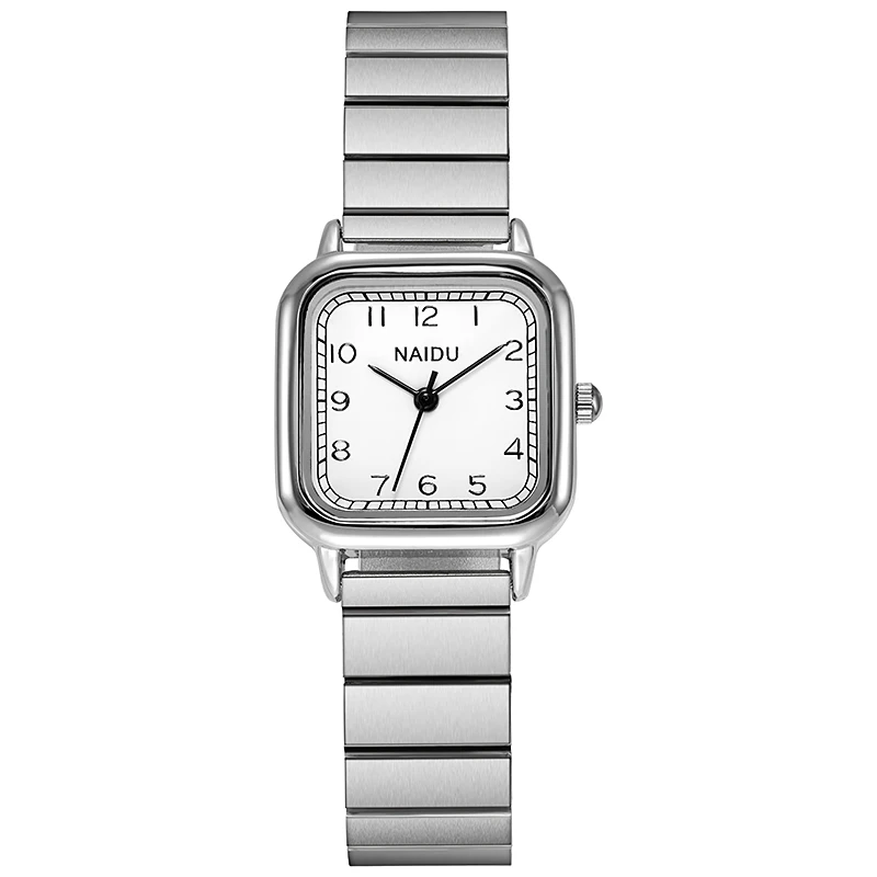 جديد وصول موضة عادية الشظية النساء الساعات الفاخرة العلامة التجارية أعلى جودة كامل الفولاذ المقاوم للصدأ ساعة كوارتز reloj دي داما Relojes