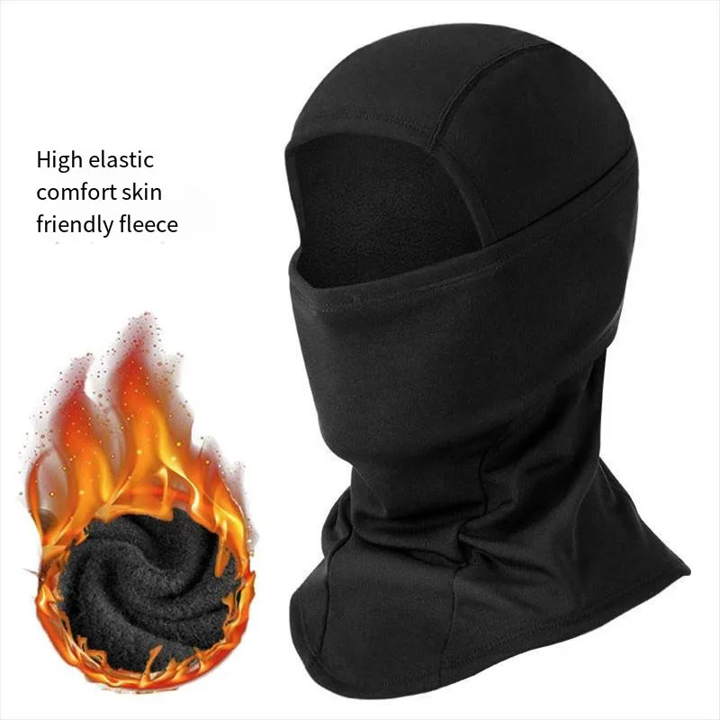 

Warm Head Cover Men's Cycling Mask Autumn Winter Women Plus Velvet Fishing Motorcycle Bicycle Full Face Windproof bib
