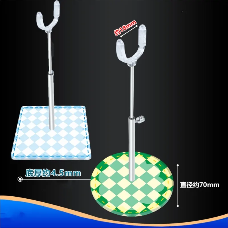 Suporte Ajustável para Bonecas 1/8, Suporte Retrátil para Exibição de Bonecas 1/12 e 1/8, Acessório de Suporte para Modelo