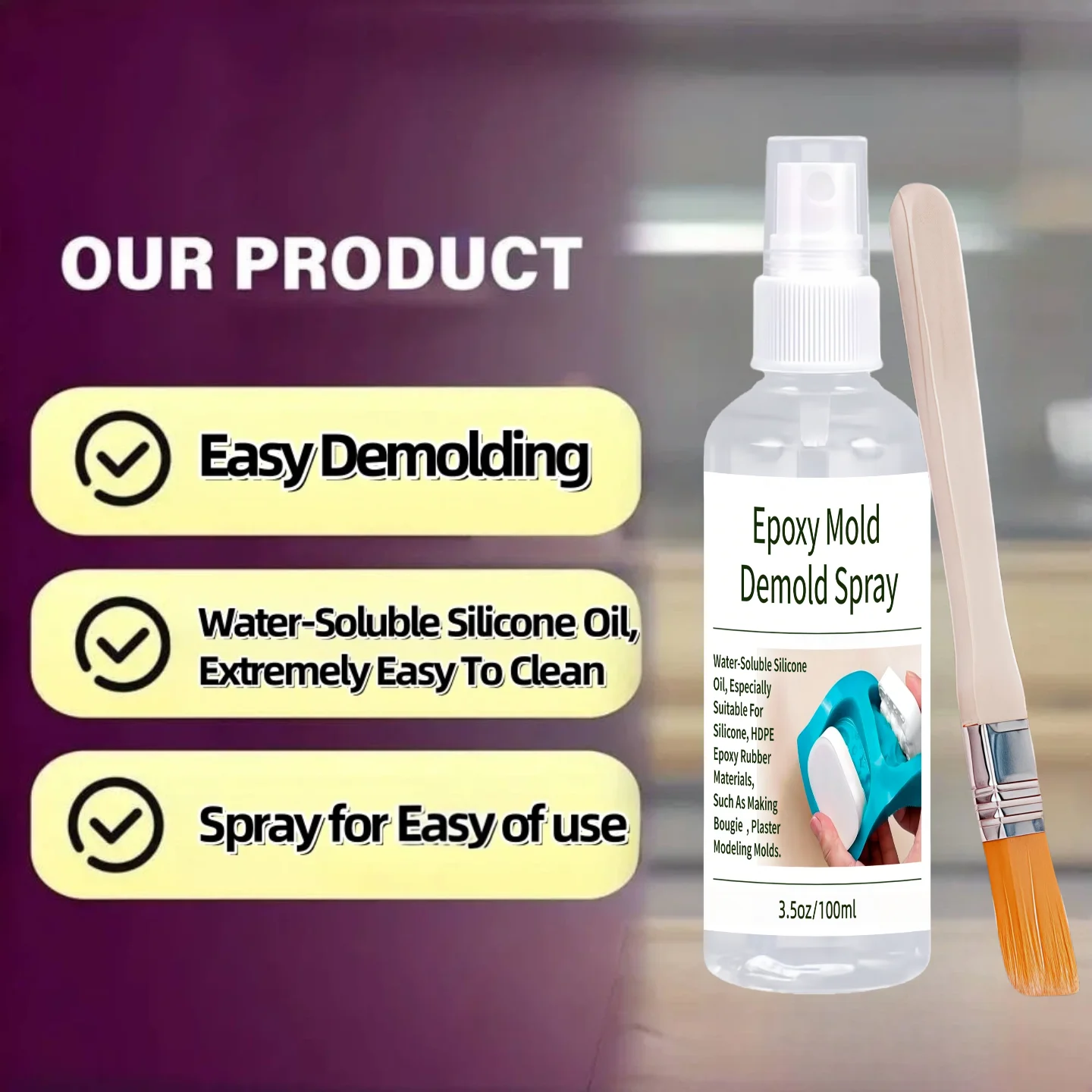5-Second Dry Epoxy Release Spr - огляд і ціна Release Spray Silicone