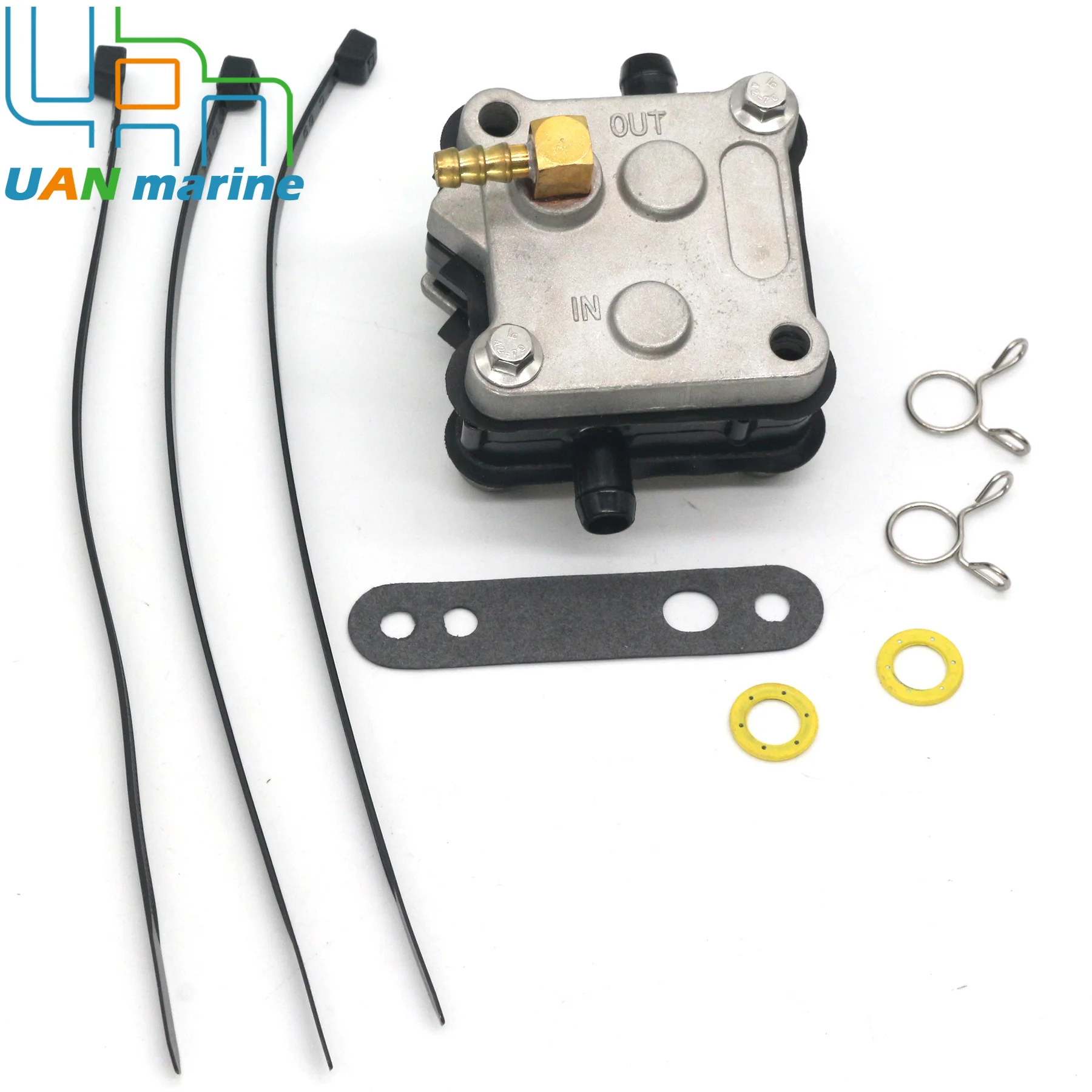 14360A41 Fuel Pump & 8162961 Fuel Filter Fits for Mercury Outboard 2-Stroke 30 To 300 HP Boat Motor 8M0039761 14360A16 816296T1