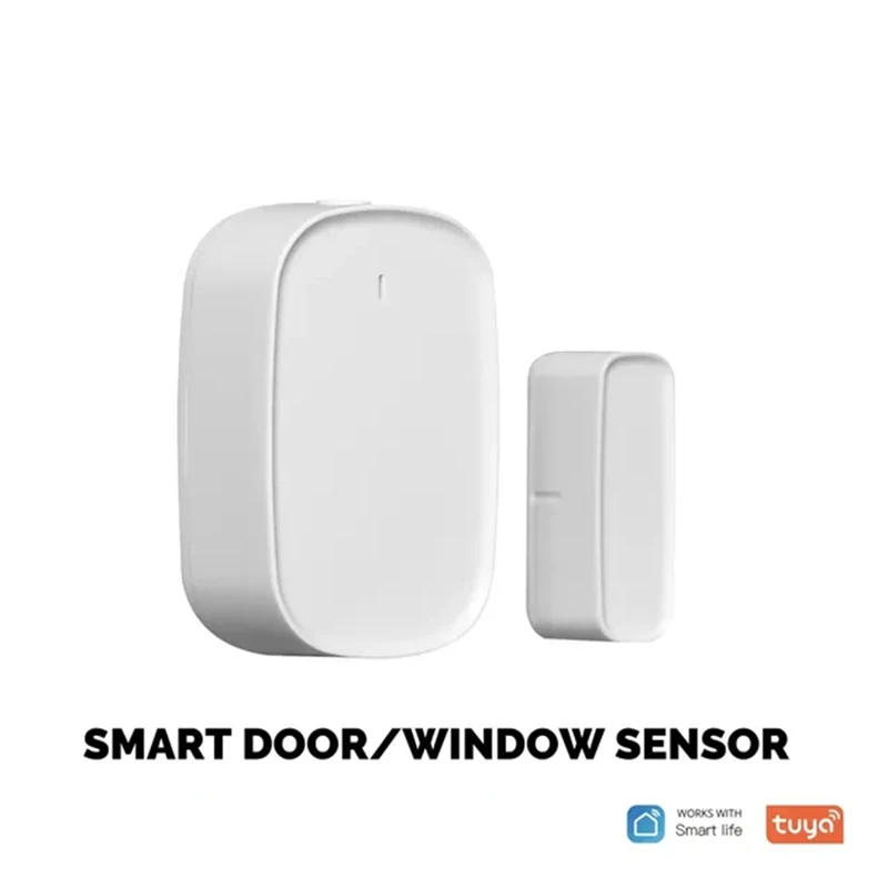 Wifi Smart Window Door Gate Sensor Detector Smart Home Security Alarm System Smart Life Tuya App Remote Control