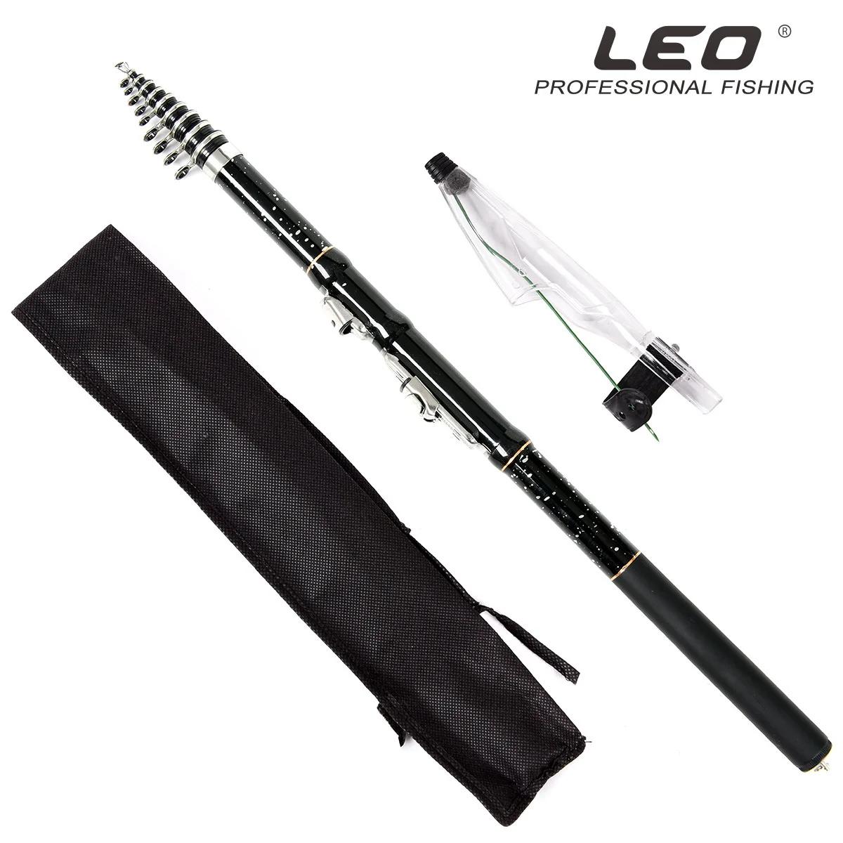 Black carbon mini ultra short rock fishing rod sea fishing rod road sub rod outdoor fishing equipment 1.8m2.1m2.7m3.6m