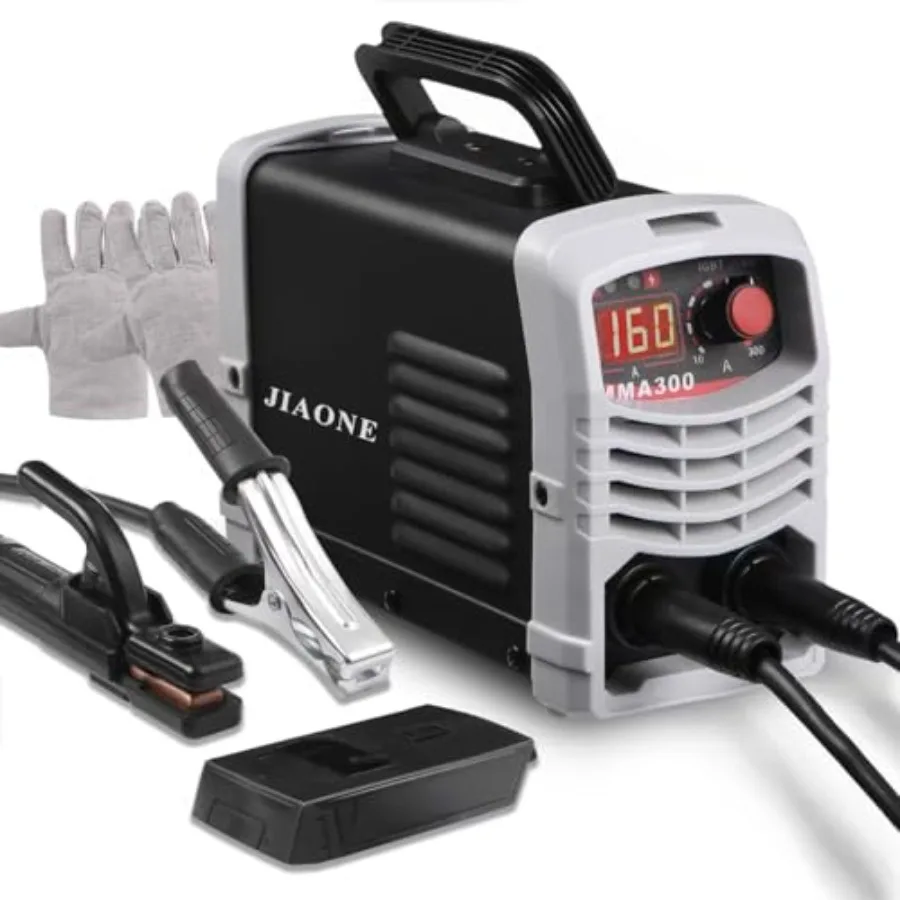 

MMA300 Electric Welding Machine Mini Portable Stick Welder IGBT Inverter Welder with Synergic Control Technology Ideal for Begi
