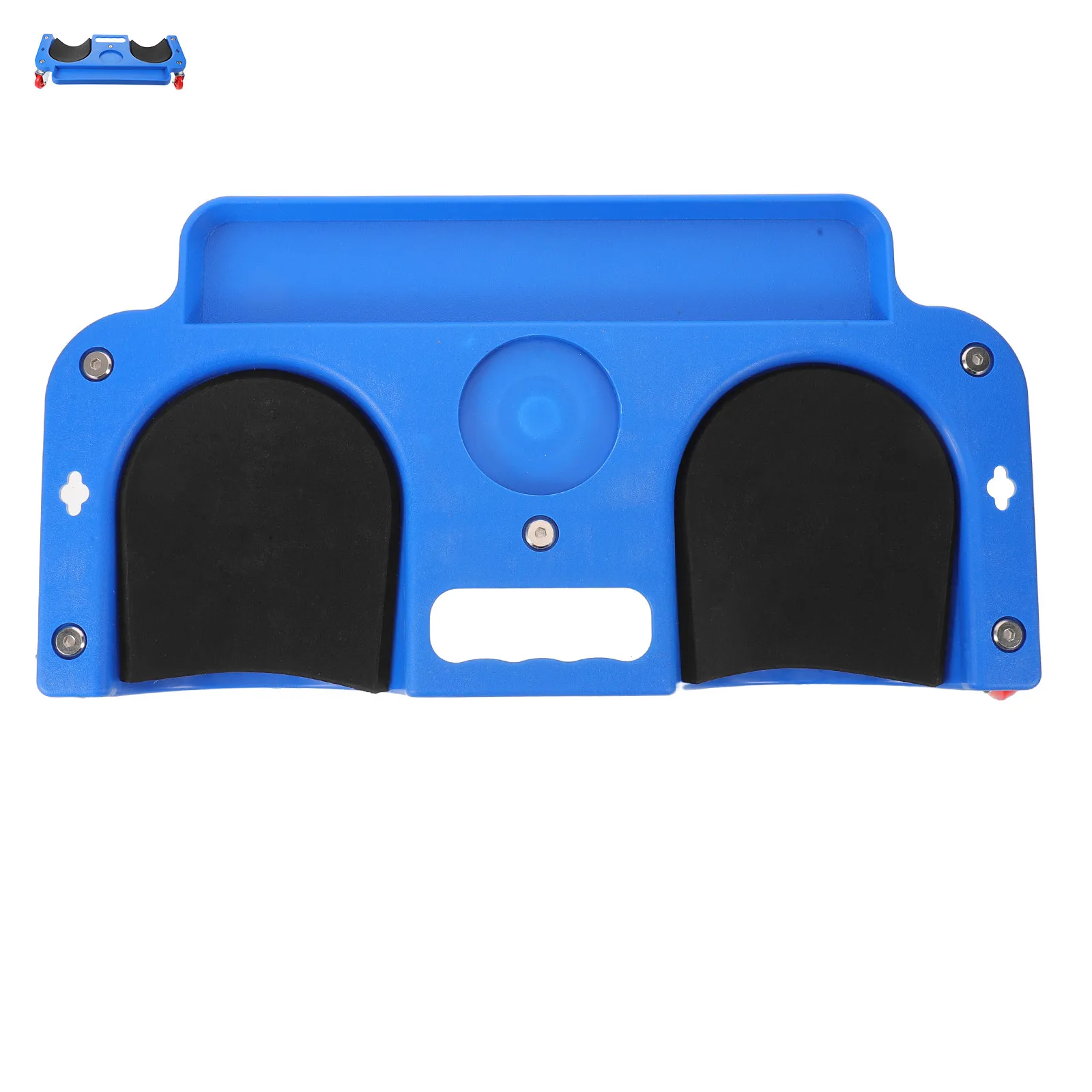 

Rolling Knee Creeper Mechanic Kneeling Pad with 360 Degree Swivel Casters Tool Tray Garage Kneeling Pad Car Repair Workshop