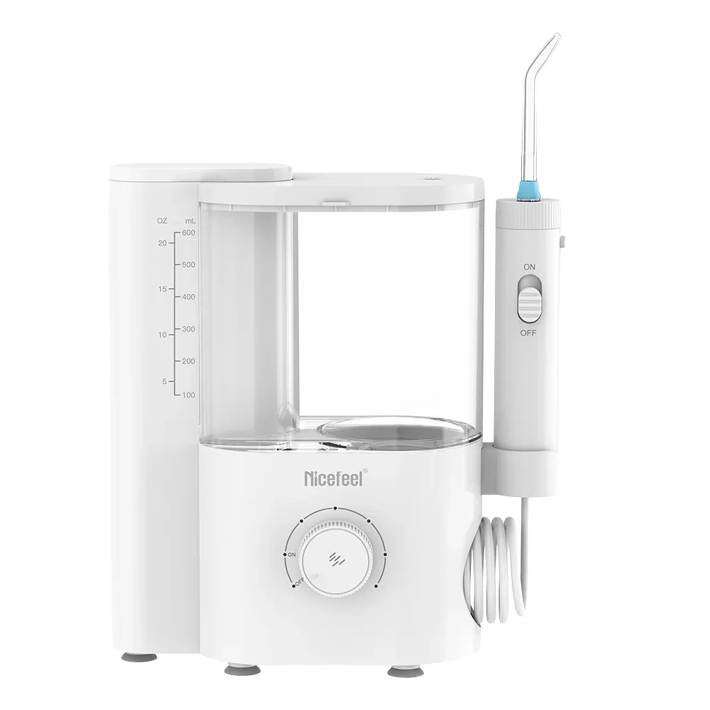 FirmHome StoreFor Flycat 600ml IPX4 Visual Cordless Electric Water Flosser Portable For Oral Irrigator For Waterproof Power Sour