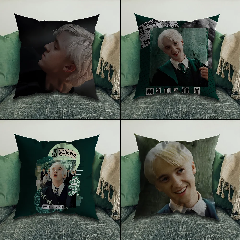 

Actor D-Draco M-Malfoy Pillow Case Pillowcase Home Sofa Cushions Car Cushions Pillowcover Office Pillowshell Pillow