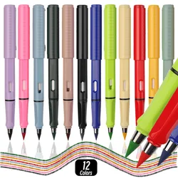 1/10Pcs Unlimited Eternal Pencil No Ink Write Fountain Pen Pencil for Writing Art Sketch Painting Kids Gifts Kawaii Stationery