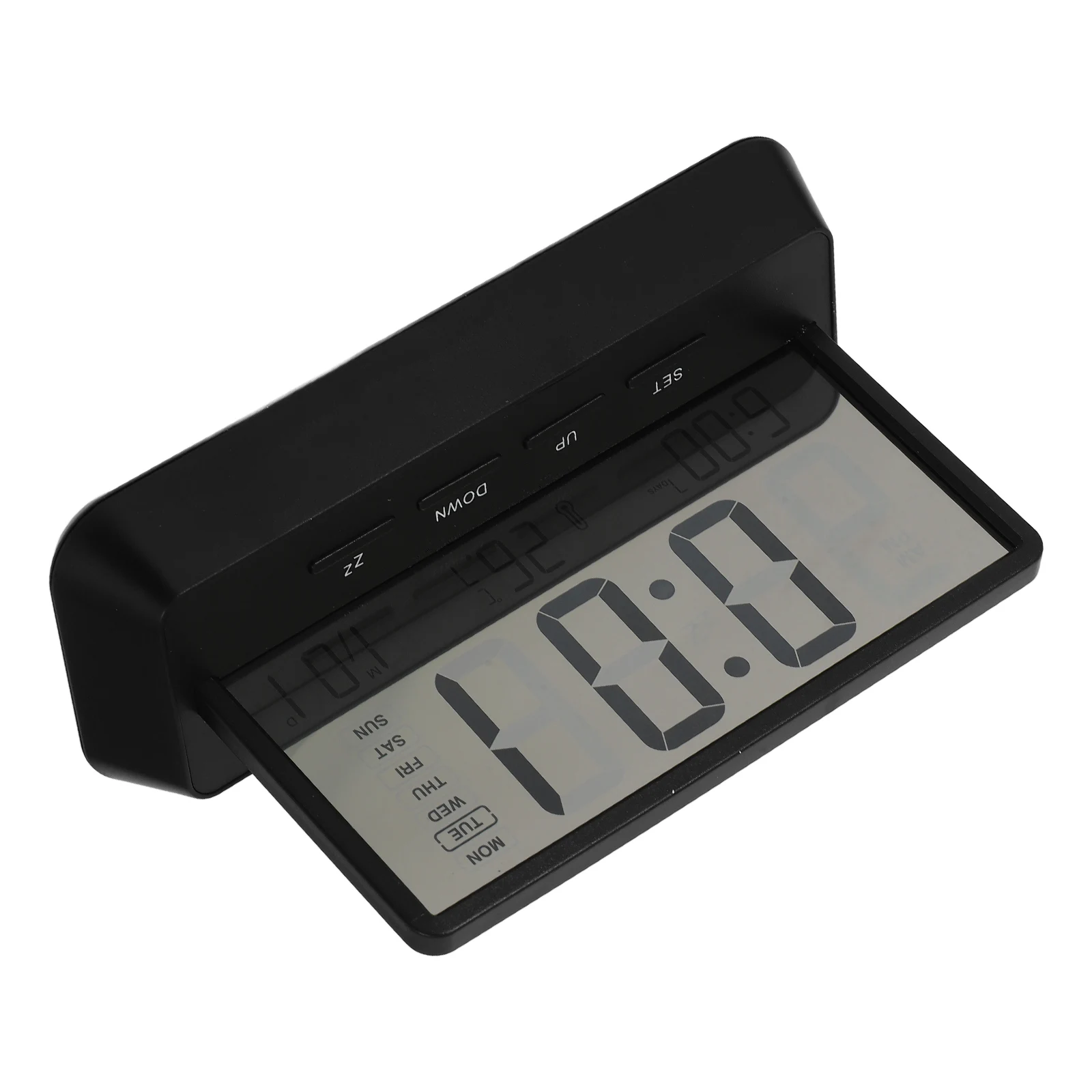 

! \\]\ \\[ \\boxed{Digital Alarm Clock Compact Electronic Small Fresh Plastic Travel Bedside Clock for Bedroom Office Kitchen