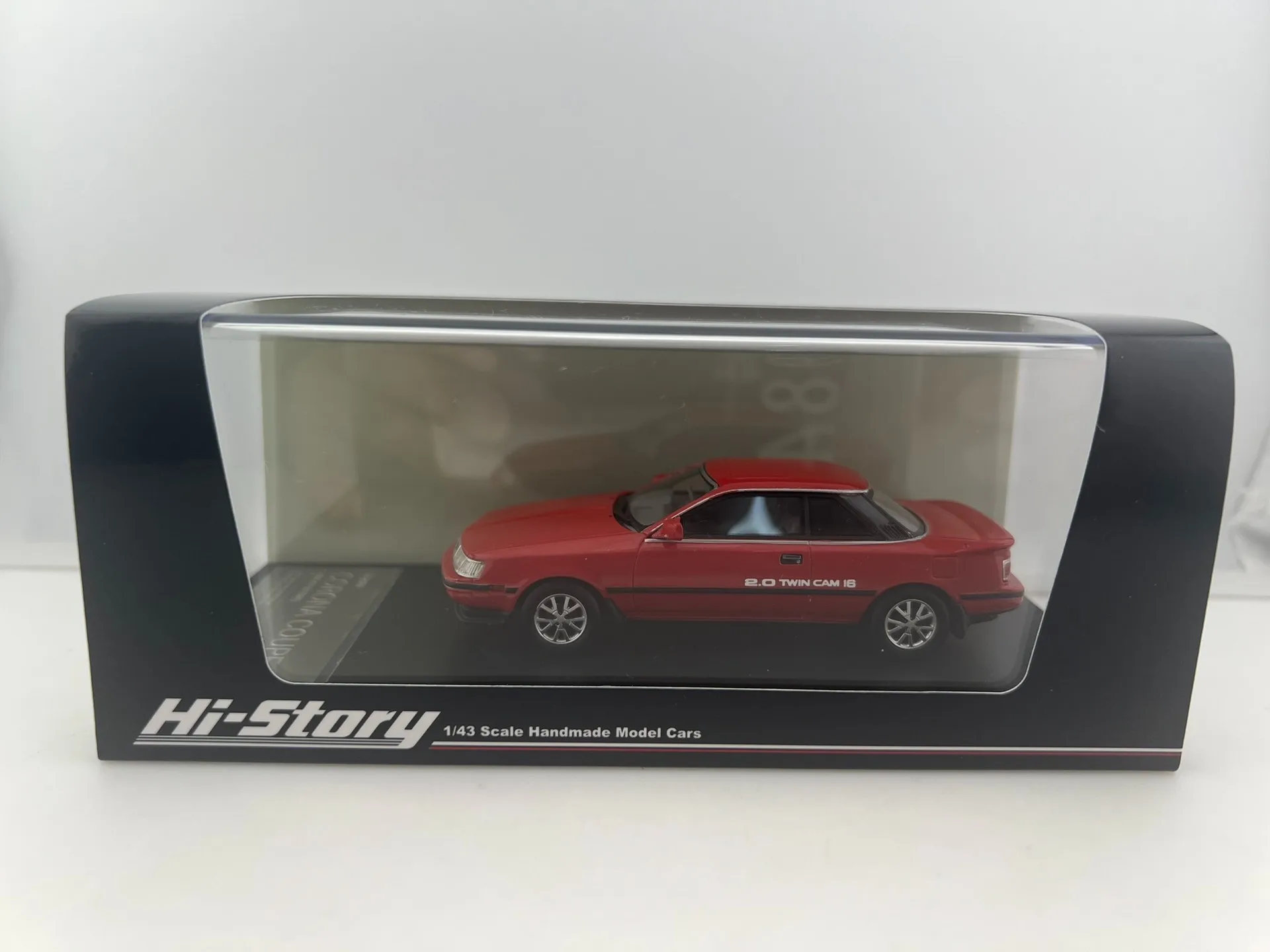 

Литая под давлением Hi-Story масштаб 1/34, Toyota 1985, Corona Coupe 2000 GT-r, модель автомобиля из смолы, Коллекционная игрушка, подарок, сувенир, украшение для дисплея