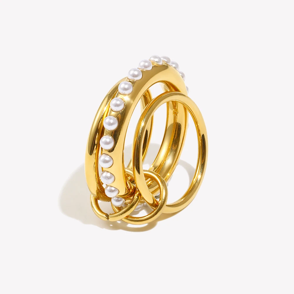 �y�Z�[�����zE.B.belle �V�����G���K���g�ȃX�^�C���̏����� 3 �w�C�~�e�[�V�����p�[�������O�h�� 18 K �S�[���h���b�L 316L �X�e�����X�|�W���G���[