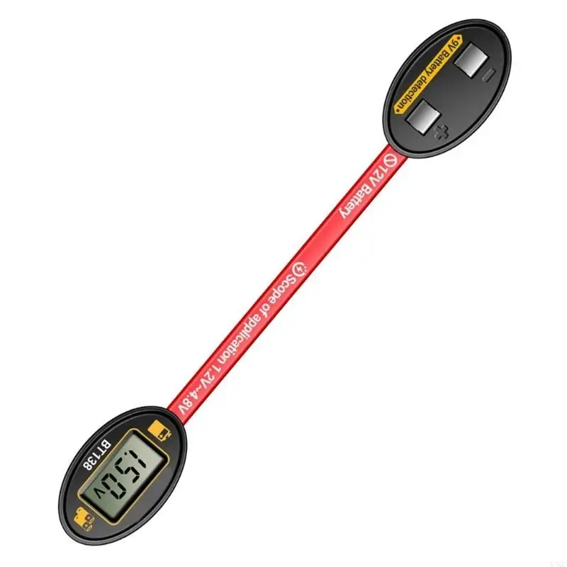 Lightweight BT138 Battery Meter Analyzers For Efficient Device Maintenance Supports Various Battery Types Including 9V Y4QC