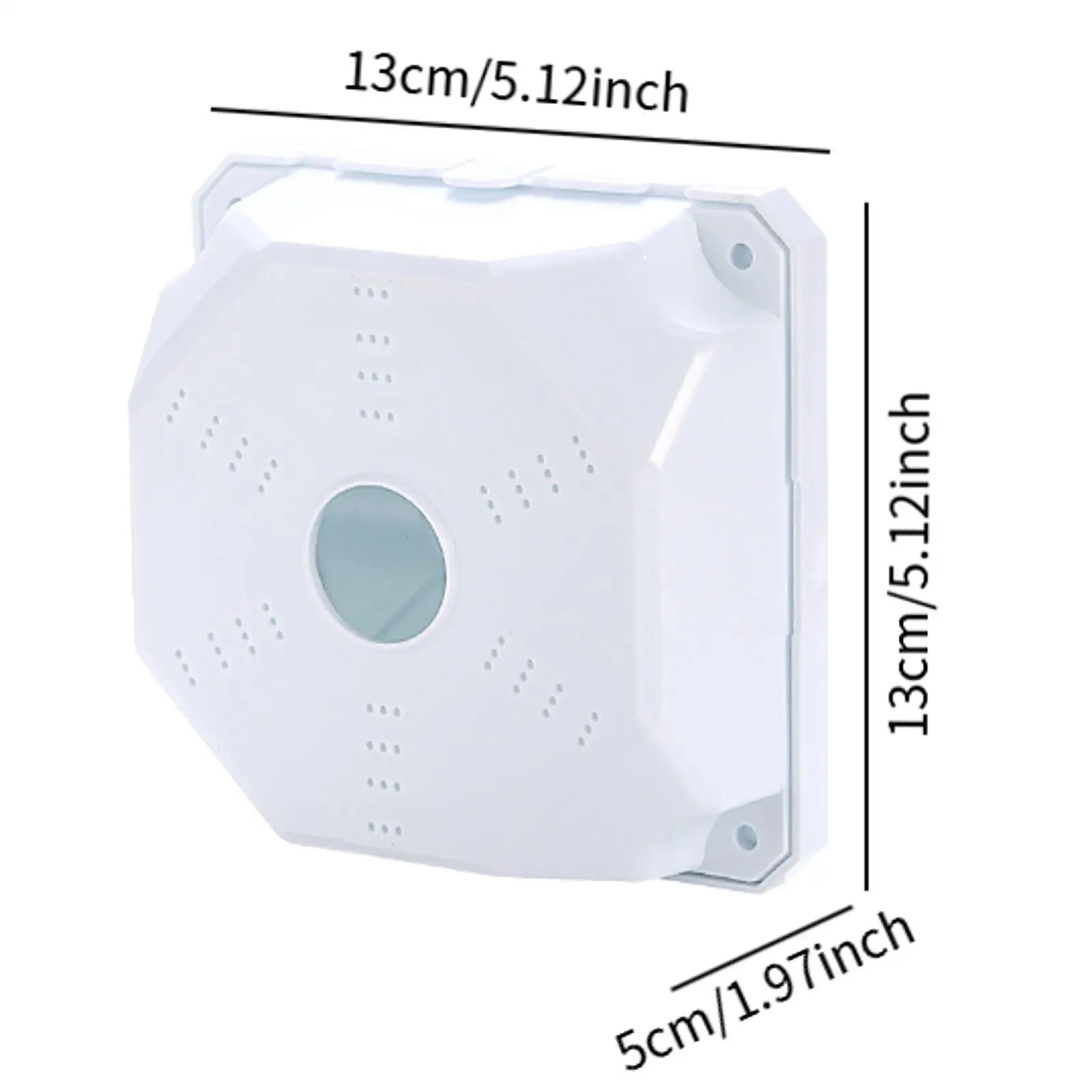Caixa de montagem para câmera de segurança, caixa de junção para câmera dome, capa para câmeras de vigilância, escritório, câmera de segurança interna para casa