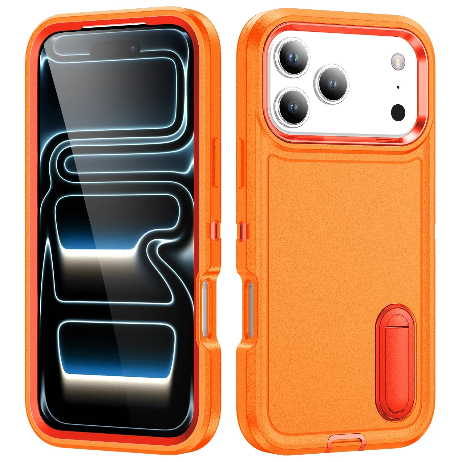 Funda protectora robusta con soporte para Iphone 17 Pro Max Air Iphone17 16 Plus Pro