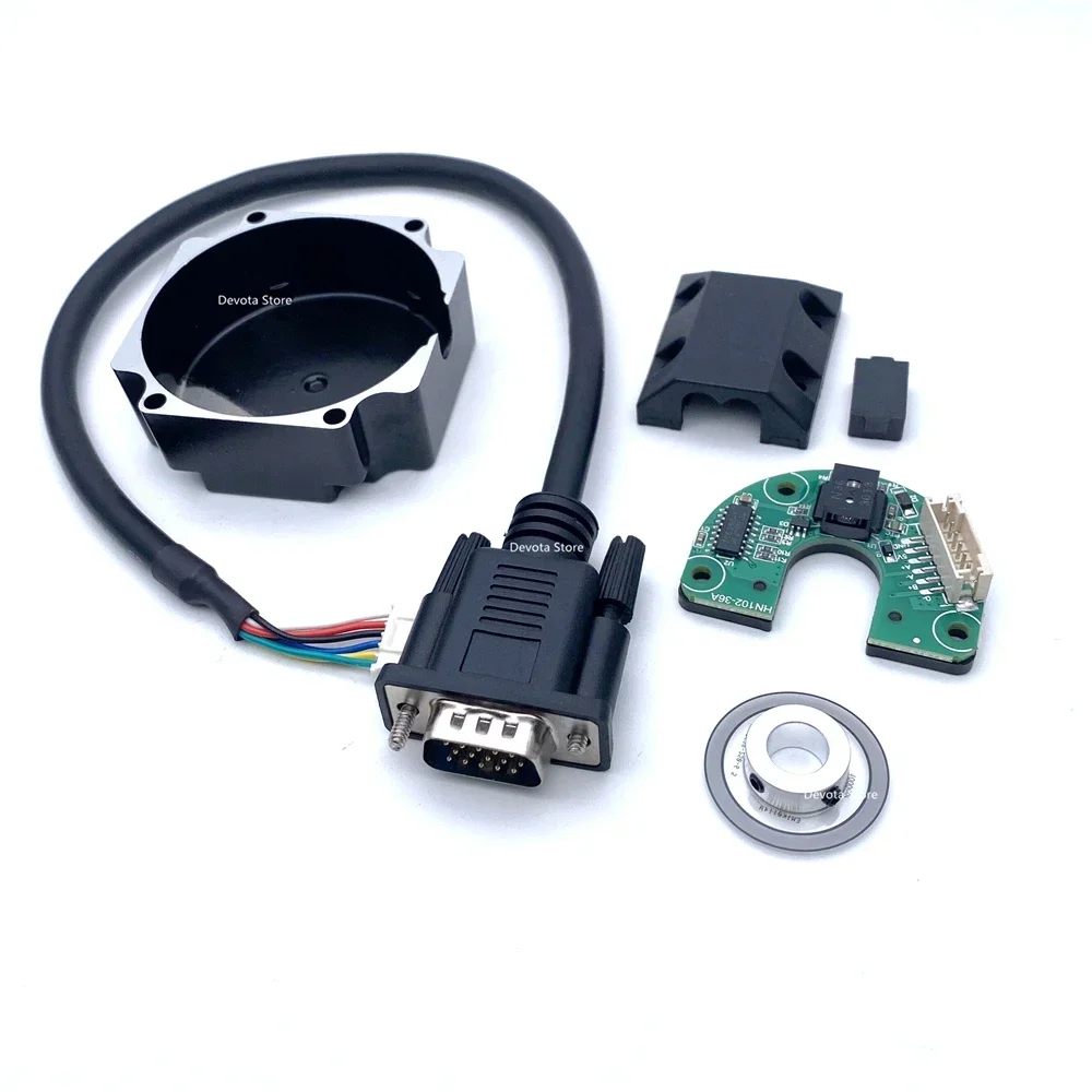 1000PPR AB bifásico para Motor paso a paso Industrial 57MM 9731 disco de código HN102-36A 8MM agujero 360PPR 1000 LPR DIY Nema 23