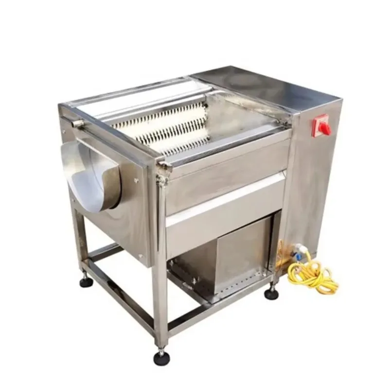 

High-efficiency vegetable and fruit automatic peeling machine Potatoes, ginger, sweet potatoes, papaya cleaning and peeling