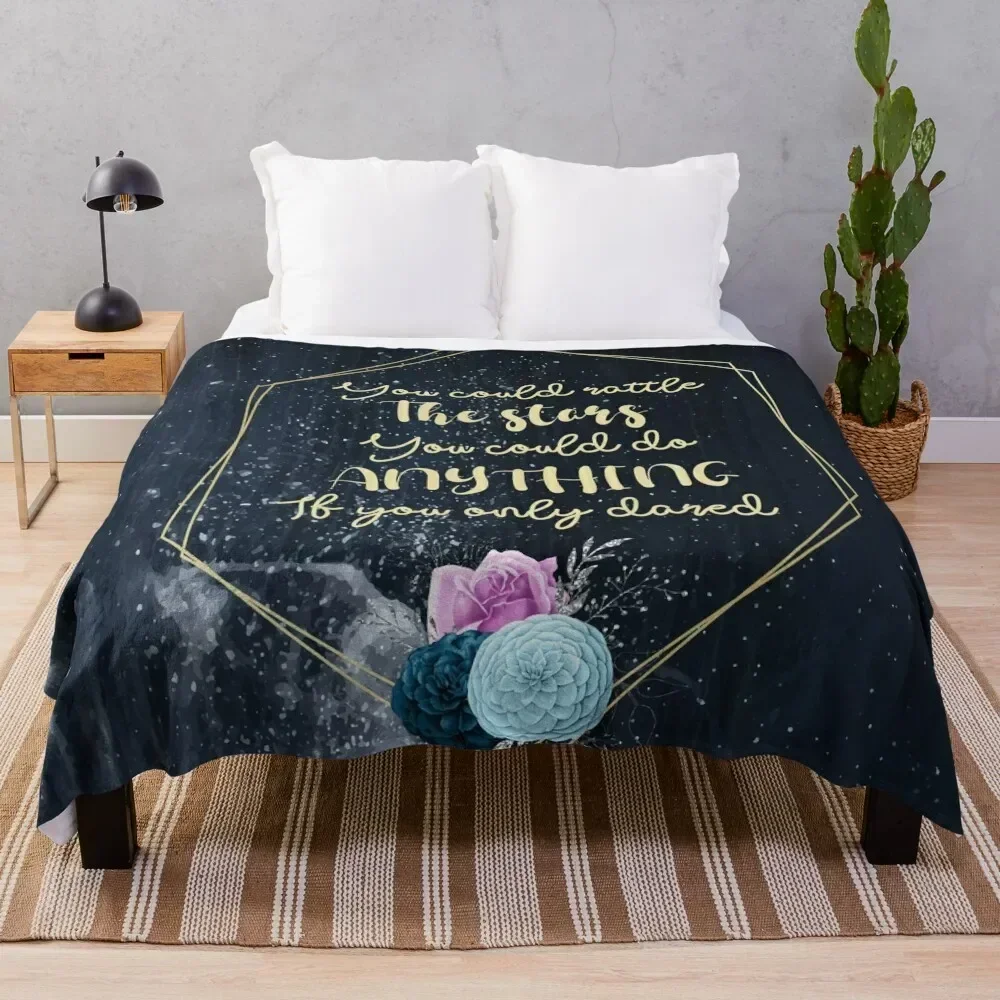 

Throne of glass Throw Blanket Stain Resistant Cozy Warm Blanket
